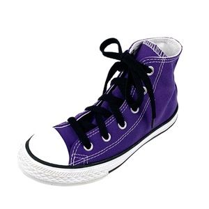Converse Youth Purple High Top Sneakers Size 12
